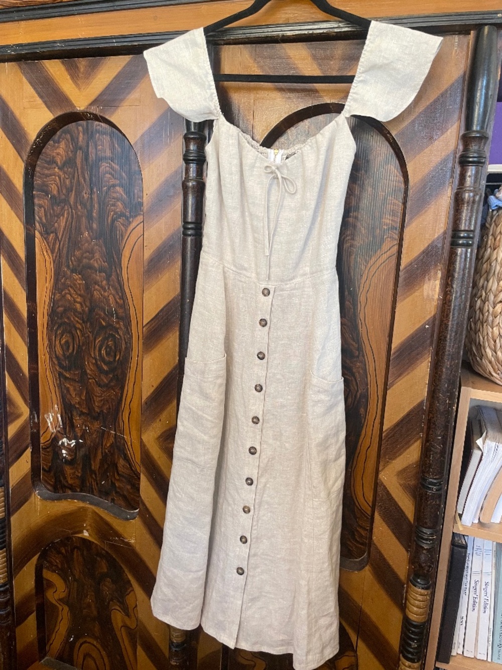 Reformation Francis linen dress